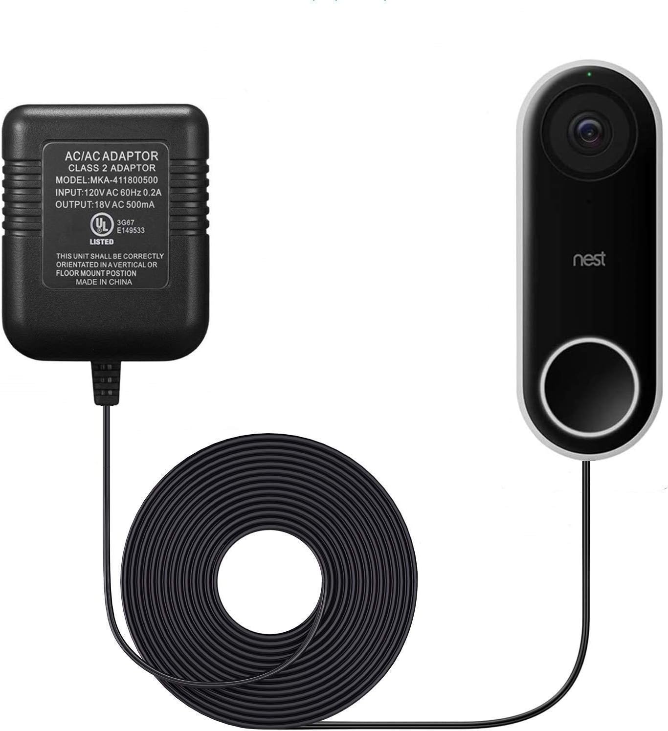 nest hub max power cord