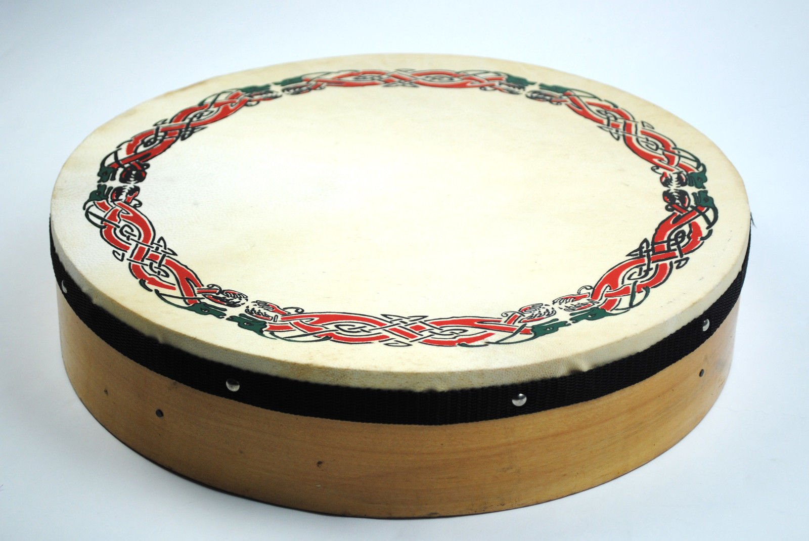 16" Diameter Celtic Pattern Celtic Pattern Bodhran Irish Drum Starter
