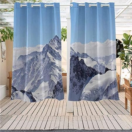 Amazon Com Outdoor Curtains Outdoor Patio Curtains Windproof