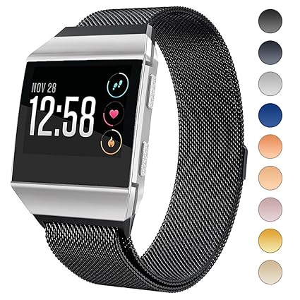 Amazon.com: Lilycase Fitbit Ionic Bands,Milanese Loop ...