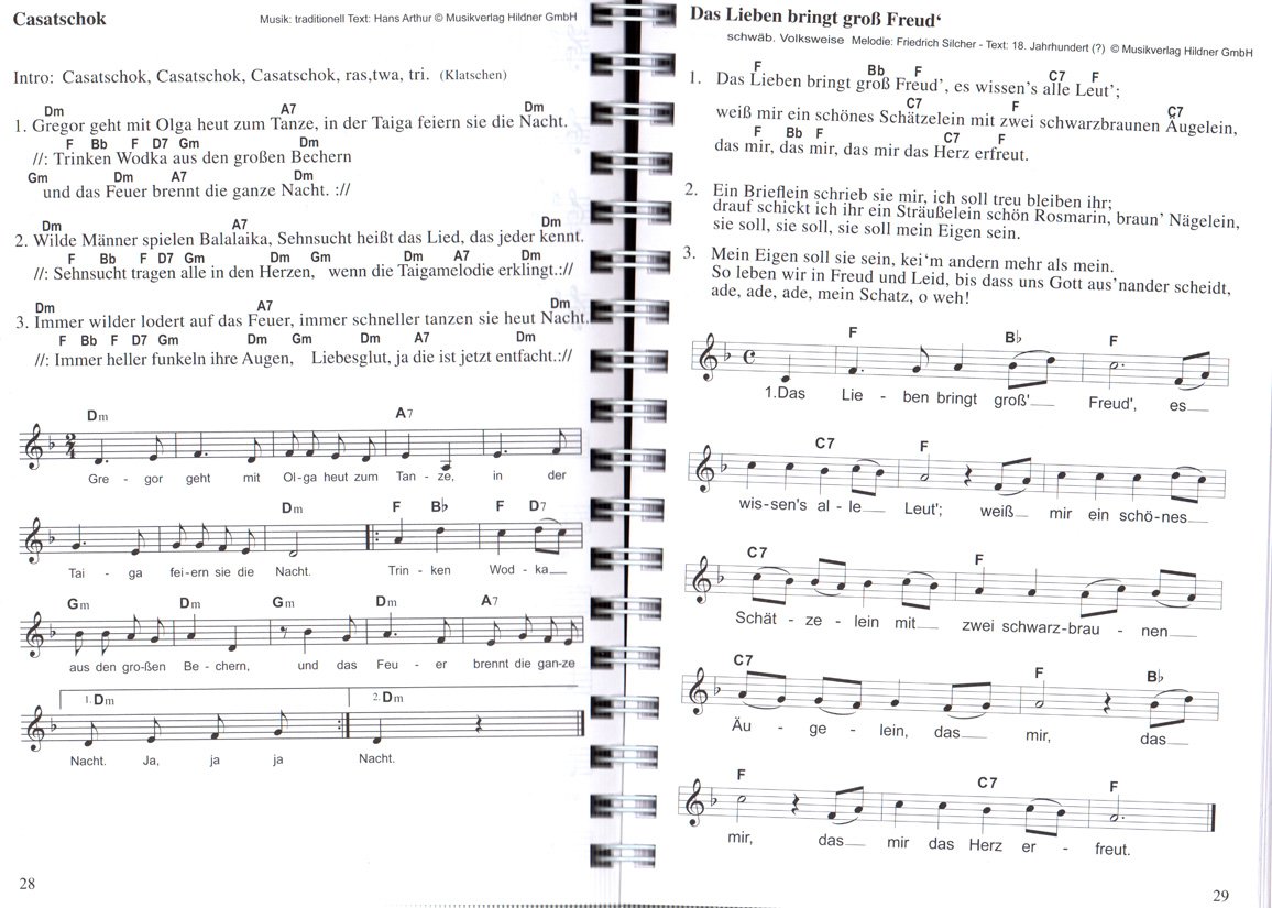 Kneipenhocker Liederbuch Mit 3 Cd über 230 Lumpenlieder Spaßlieder Trinklieder Frivole Lieder Mit Bunter Herzförmiger Notenklammer - 