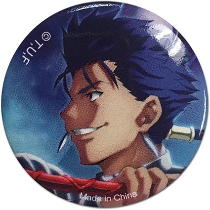 Amazon Com Fate Stay Night Lancer Button 1 25 Toys Games