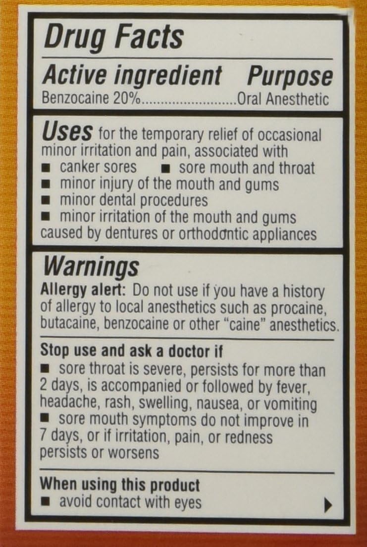 Beutlich LP Pharmaceuticals Hurricaine Topical Anesthetic Gel, Piña Colada, 1 Ounce- Pack of 2: Health & Personal Care