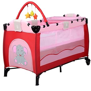 pack and play with changing station