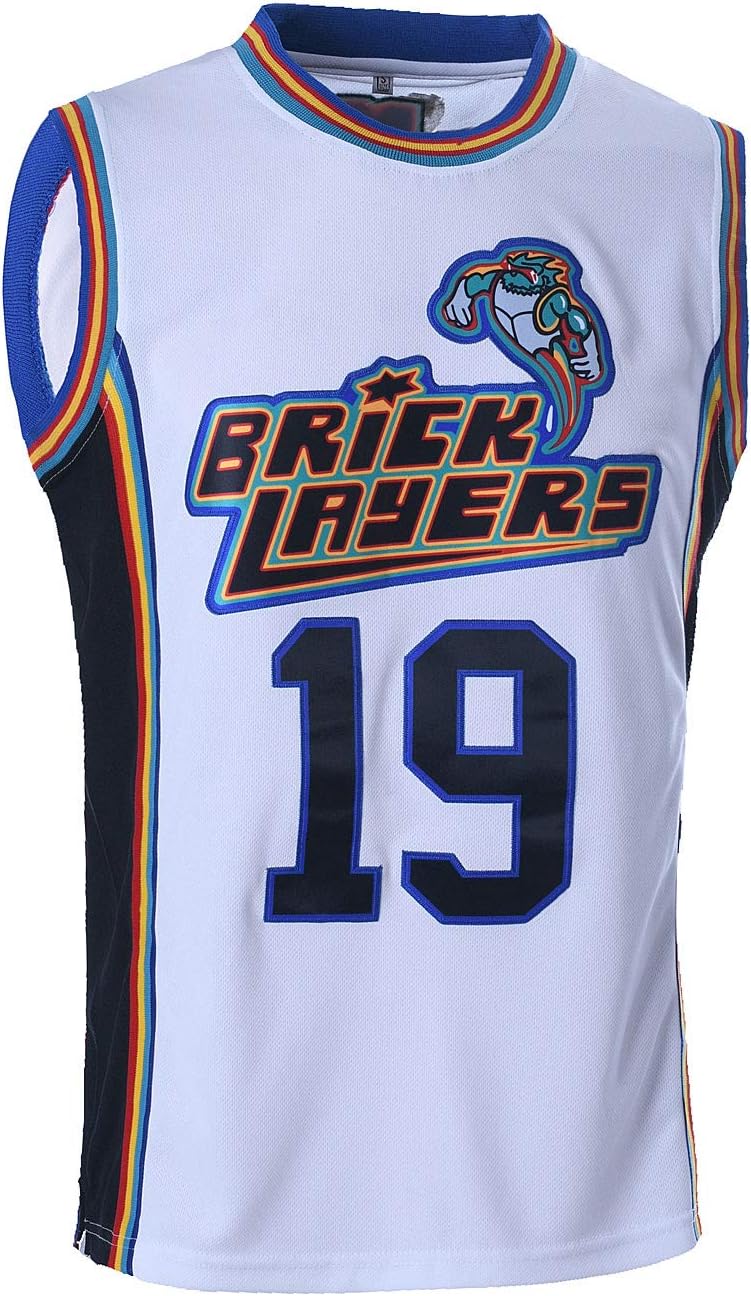 Aaliyah #19 Bricklayers Mens Basketball Jersey 1996 MTV Rock N Jock Jersey