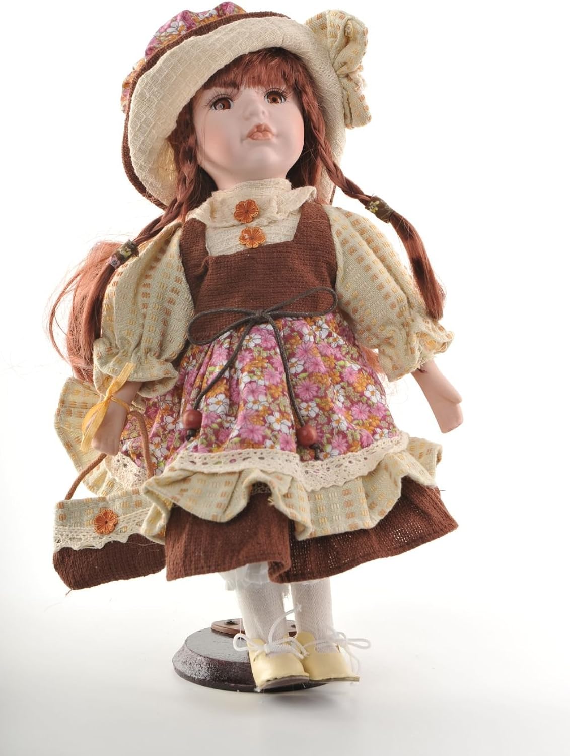 redhead porcelain doll