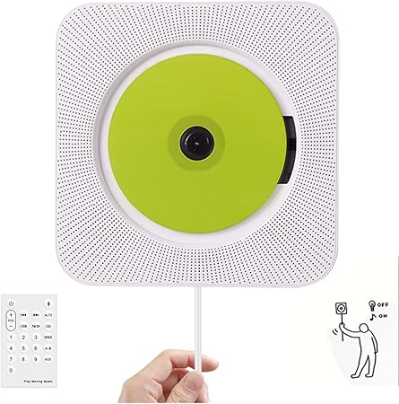 KEEDA CD-Player, wandmontierbare Bluetooth-Boombox: Amazon.de: Elektronik