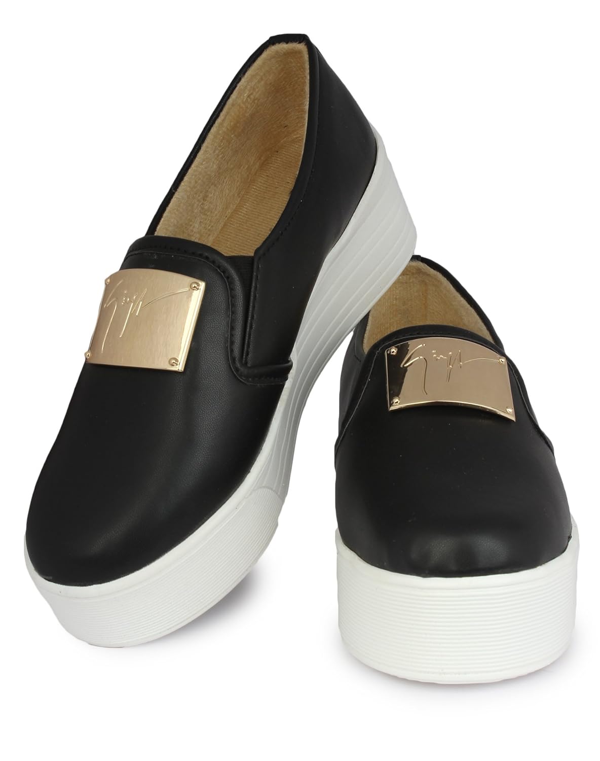 do bhai van-buckle canvas shoes for women