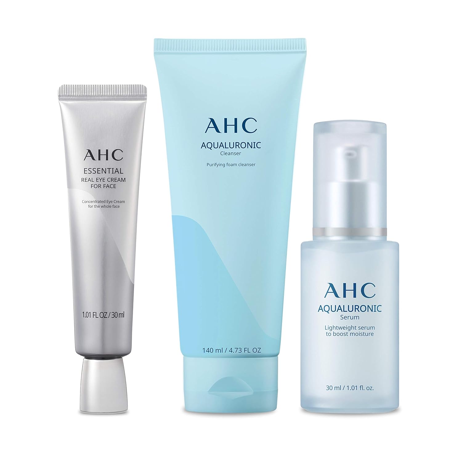 ahc skin care set