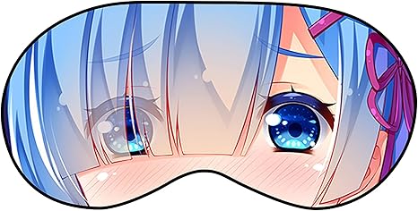 Amazon 安眠マスク ゼロから始める異世界生活 アイマスク アニメグッズ アイマスク 長さ調節 男女兼用 軽量 遮光 柔らかい 圧迫感なし 持ち運び便利 収納便利 昼寝 仮眠 旅 アニメ 萌えグッズ 通販
