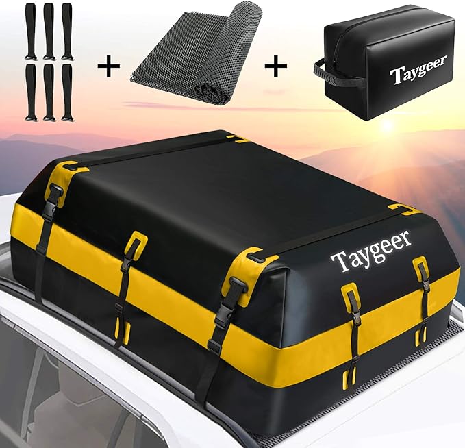 Taygeer Rooftop Cargo Carrier, 21 Cubic Feet SoftShell