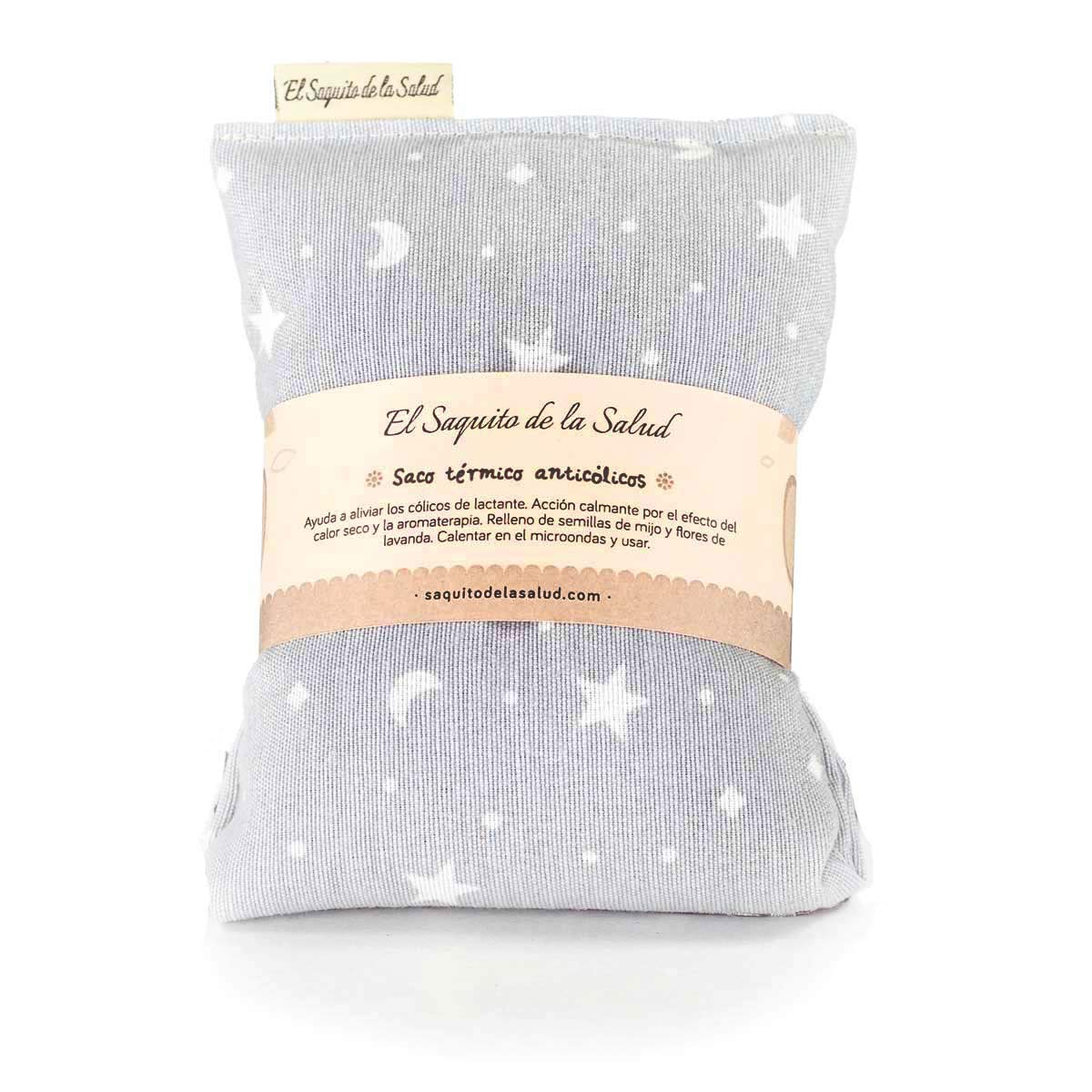 Saquito Térmico Microondas Anti Cólicos Gris (Desenfundable)