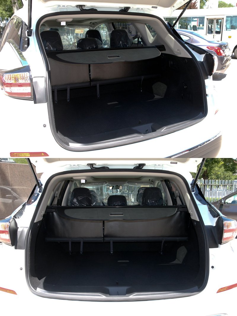 Vesul Black Tonneau Cover Rear Trunk Cargo Luggage Security Shade Cover Fits On Nissan Murano 2015 2016 2017 2018 2019 2020 Amazon In Car Motorbike