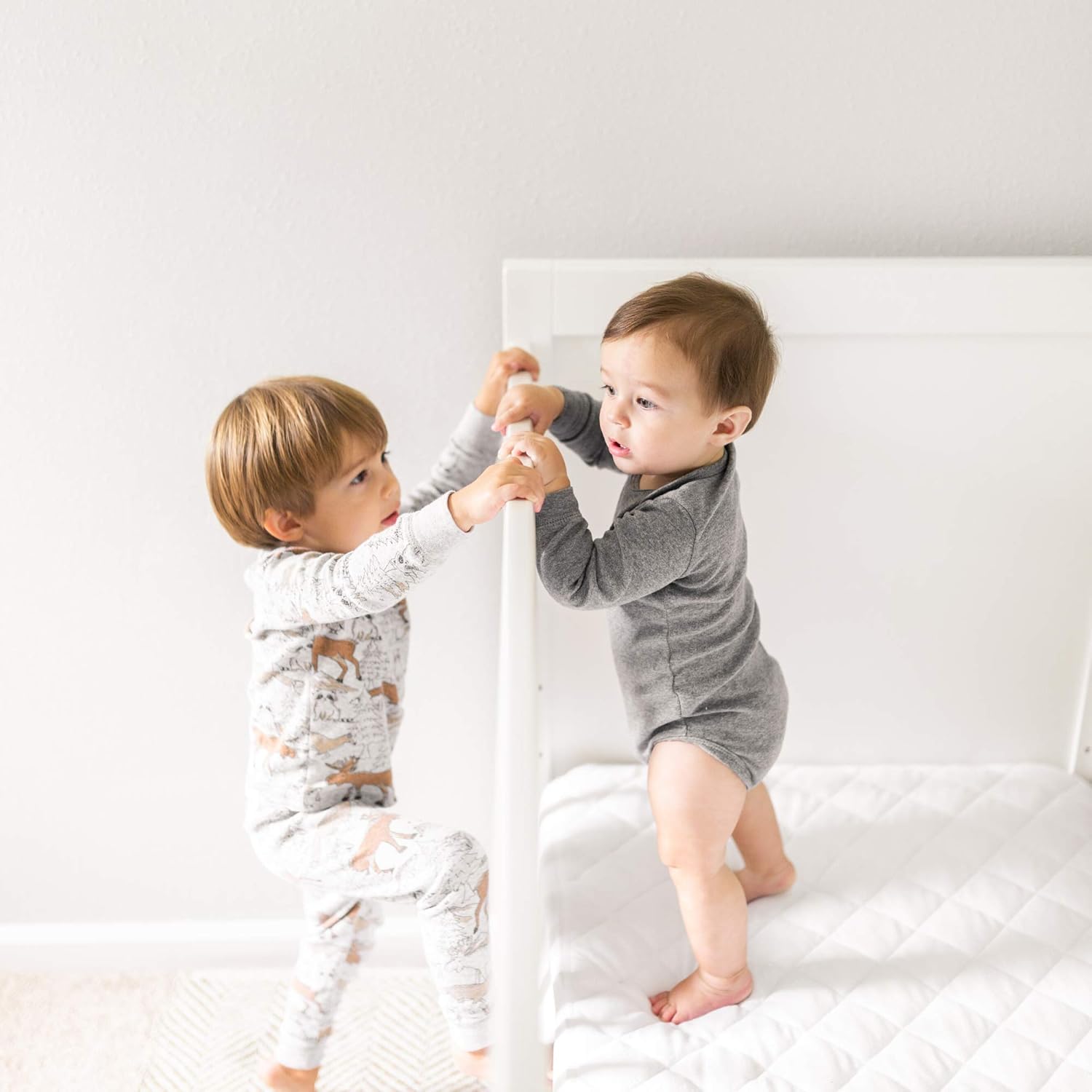 Crib Mattress Protector Pad (Mom's Choice Award Winner) - by Margaux & May - Noiseless - Dryer Friendly - Deluxe Bamboo Rayon - Fitted, Quilted - Stain Protection Baby, Infant & Toddler Cover: Kitchen & Dining