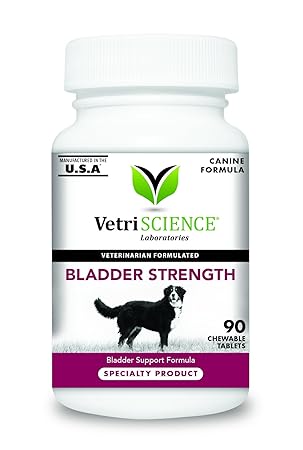 vetriscience Laboratories Blase Stärke Tablet für Hunde – 90 Kautabletten
