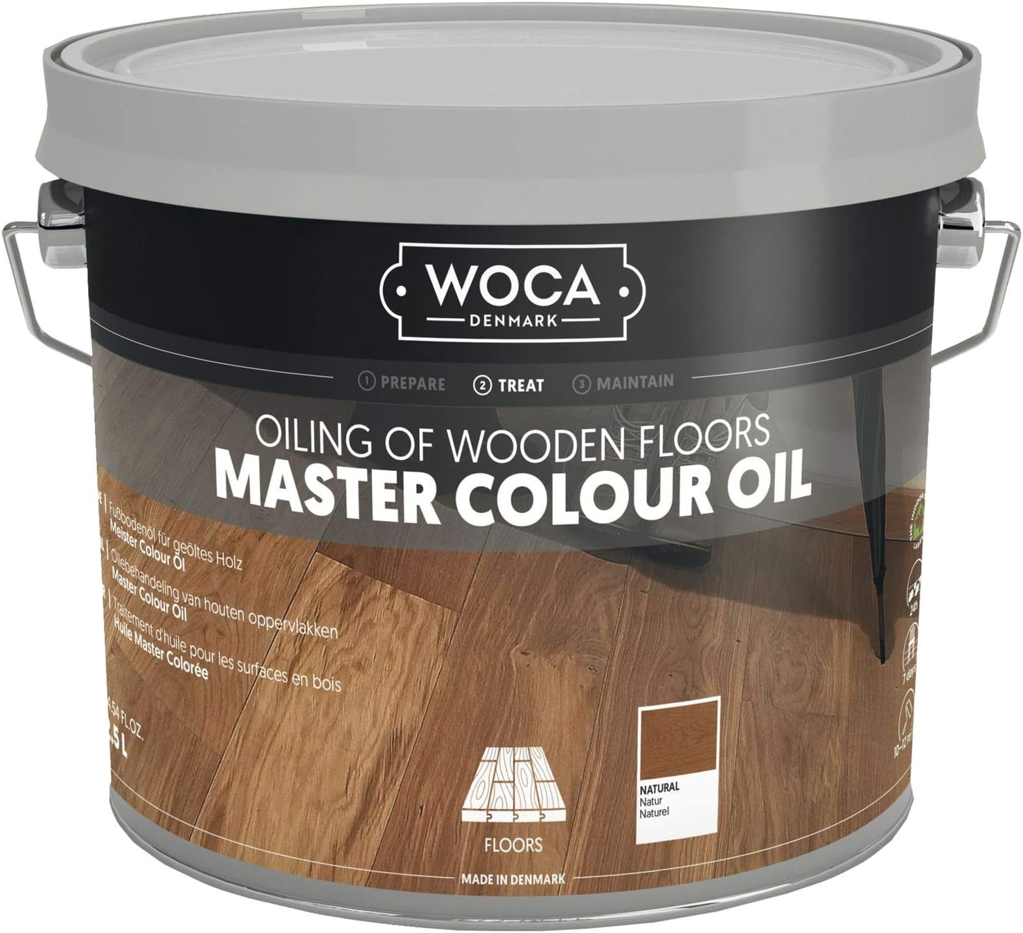WOCAMaster Colour Oil White 2.5 Litres