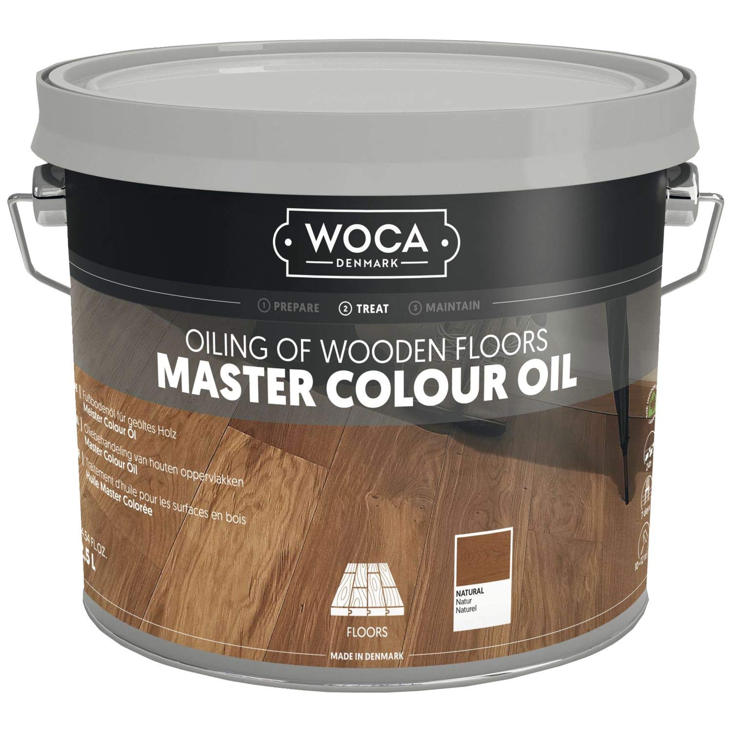 WOCAMaster Colour Oil White 2.5 Litres