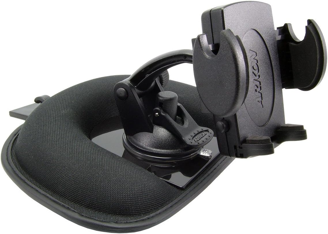 Arkon Weighted Friction Dash Mount for Universal Phone, Smartphone and PDA-Black