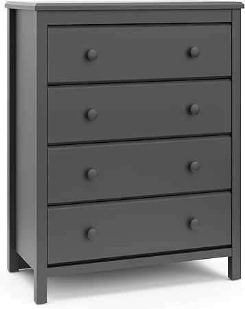 storkcraft grey dresser