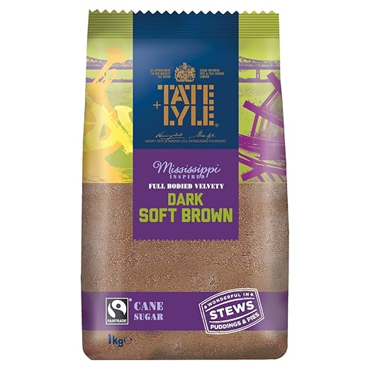 Tate &amp; Lyle Fairtrade Dark Brown Sugar 1kg