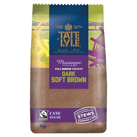 Tate &amp; Lyle Fairtrade Dark Brown Sugar 1kg