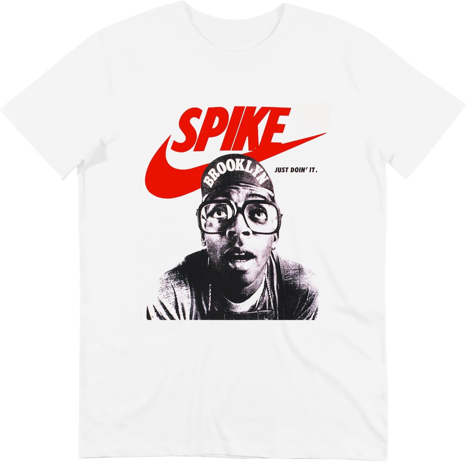 Spike LEE - Nike Style - Brooklyn - New-York - Hip-HOP // White Color Men T-Shirt