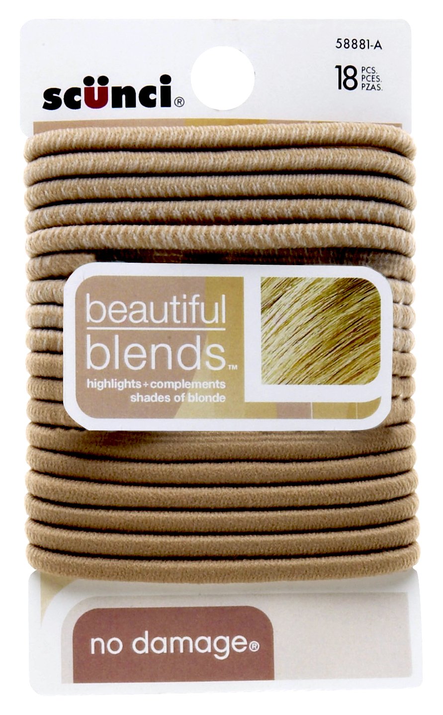Scunci Beautiful Blends Hair Ties 3 Pack Amazon In Beauty