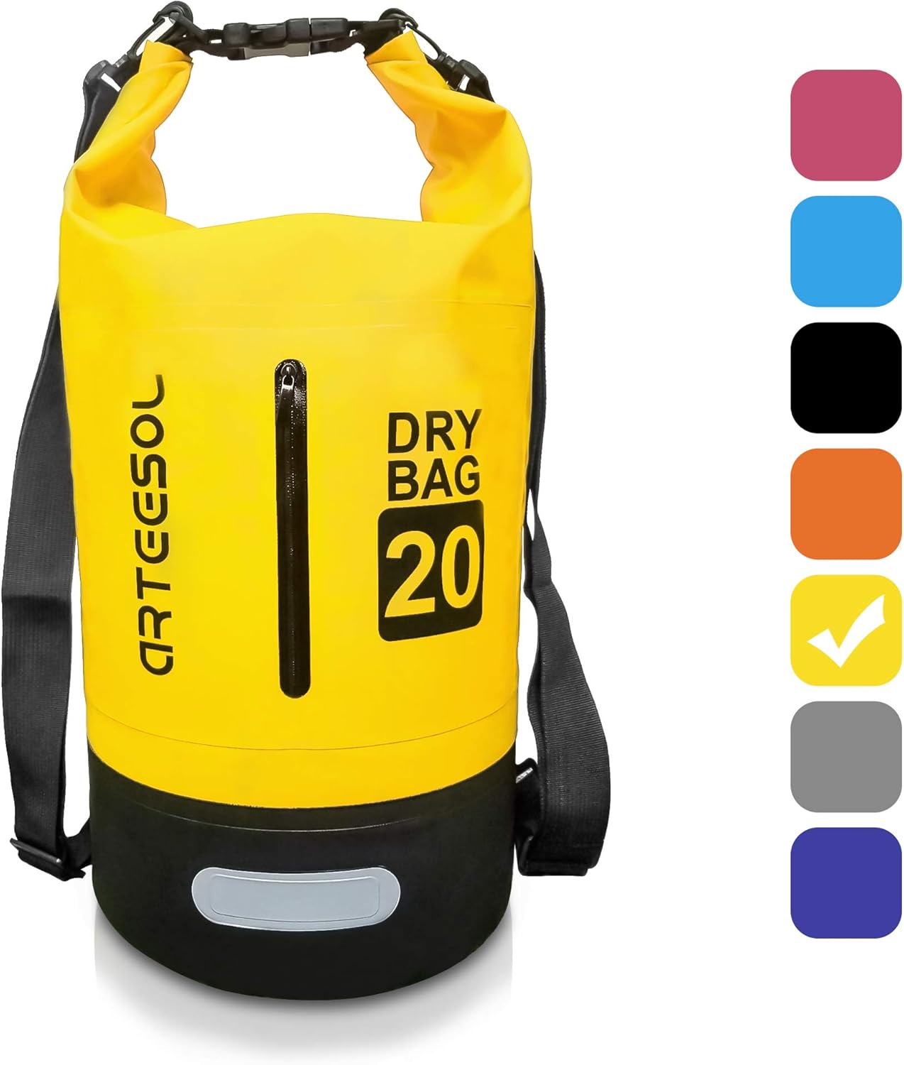 arteesol Dry Bag Waterproof beach bag Adjustable double strap