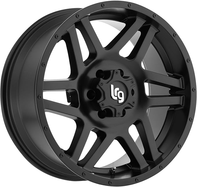 LRG Rims LRG111 Classico Wheel with Matte Black Finish