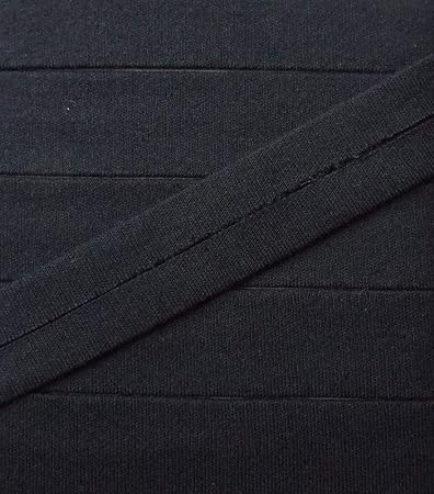 3 m Jersey Einfassband Trikot elastisch 20 mm vorgefalzt marine