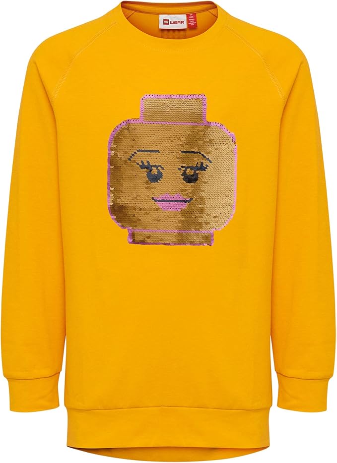 girls yellow long sleeve shirt