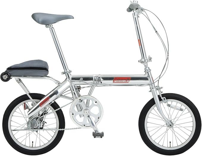 Amazon コールマン アルミ 折りたたみ 自転車 シルバー アルミfd163g6 コールマン Coleman 折りたたみ自転車