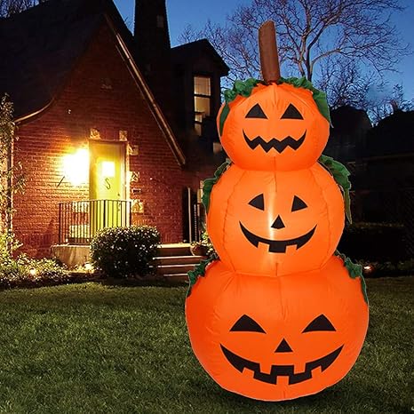 N / A Halloween Deko Aufblasbarer Geist,Glühender Kleiner Geis für