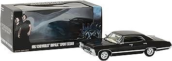 GreenLight Hollywood Supernatural Join The Hunt TV Series 1967 Chevrolet Impala Sport Sedan, 1:24