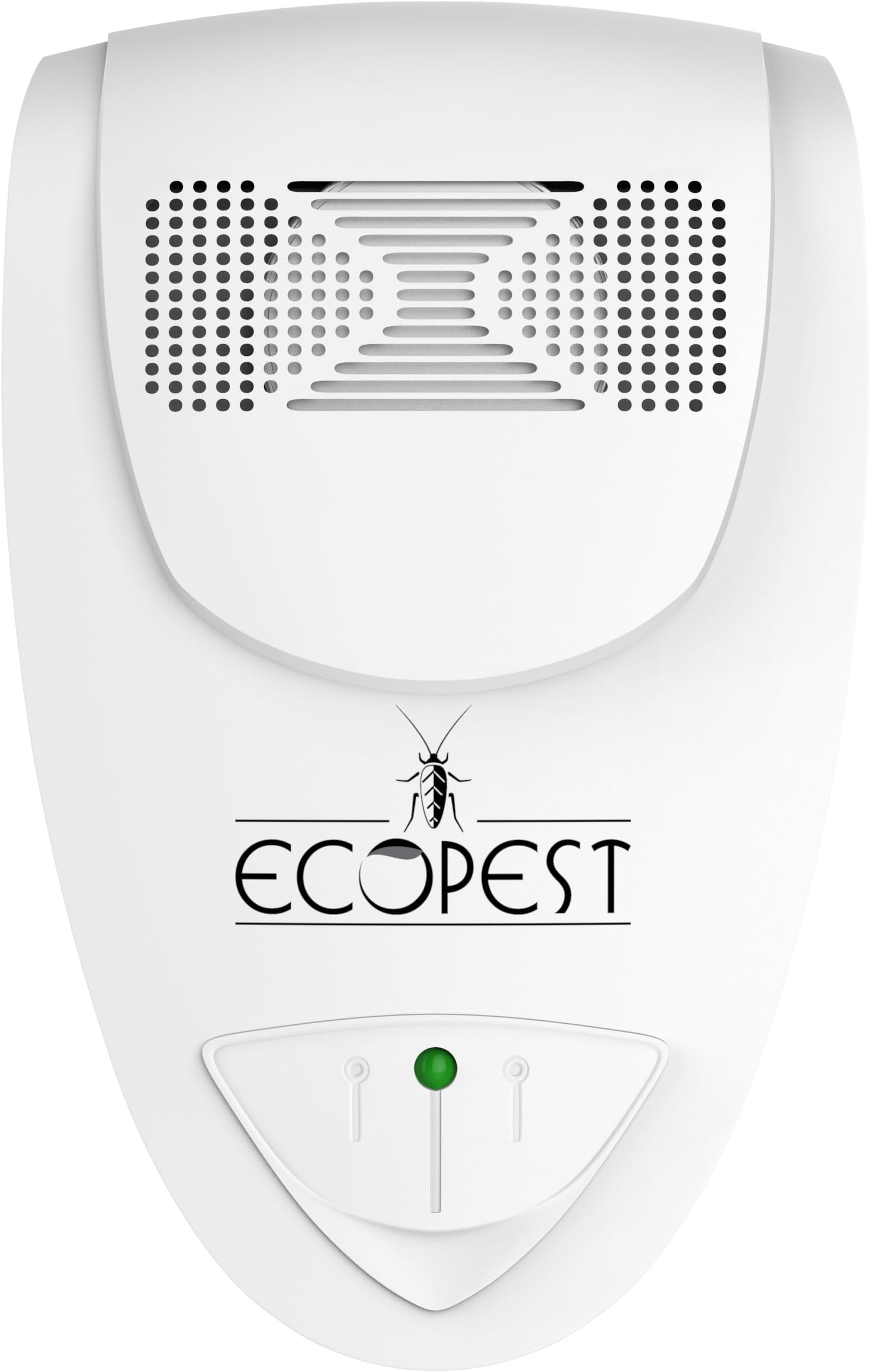 EcoPest Ultrasonic Pest Repeller - Best Repellant for Rodents, Mosquitoes, Cockroaches, Spiders and Ants
