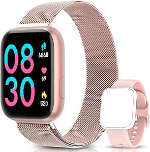 BANLVS Smartwatch Reloj Inteligente IP67 con Correa Reemplazable ...