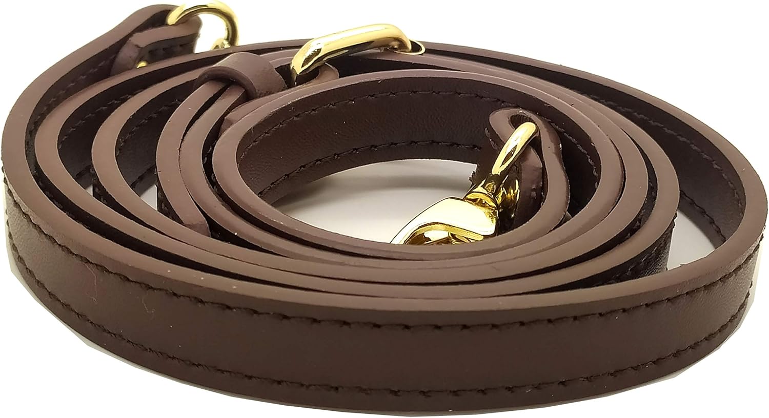 damier ebene adjustable strap