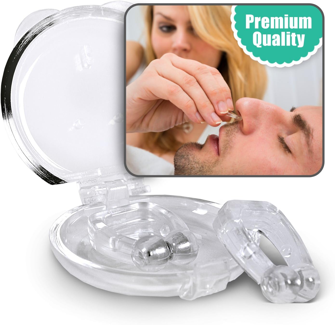 EasySleep Pro Anti Snoring Device Nose Clips Amazon.co.uk Sports