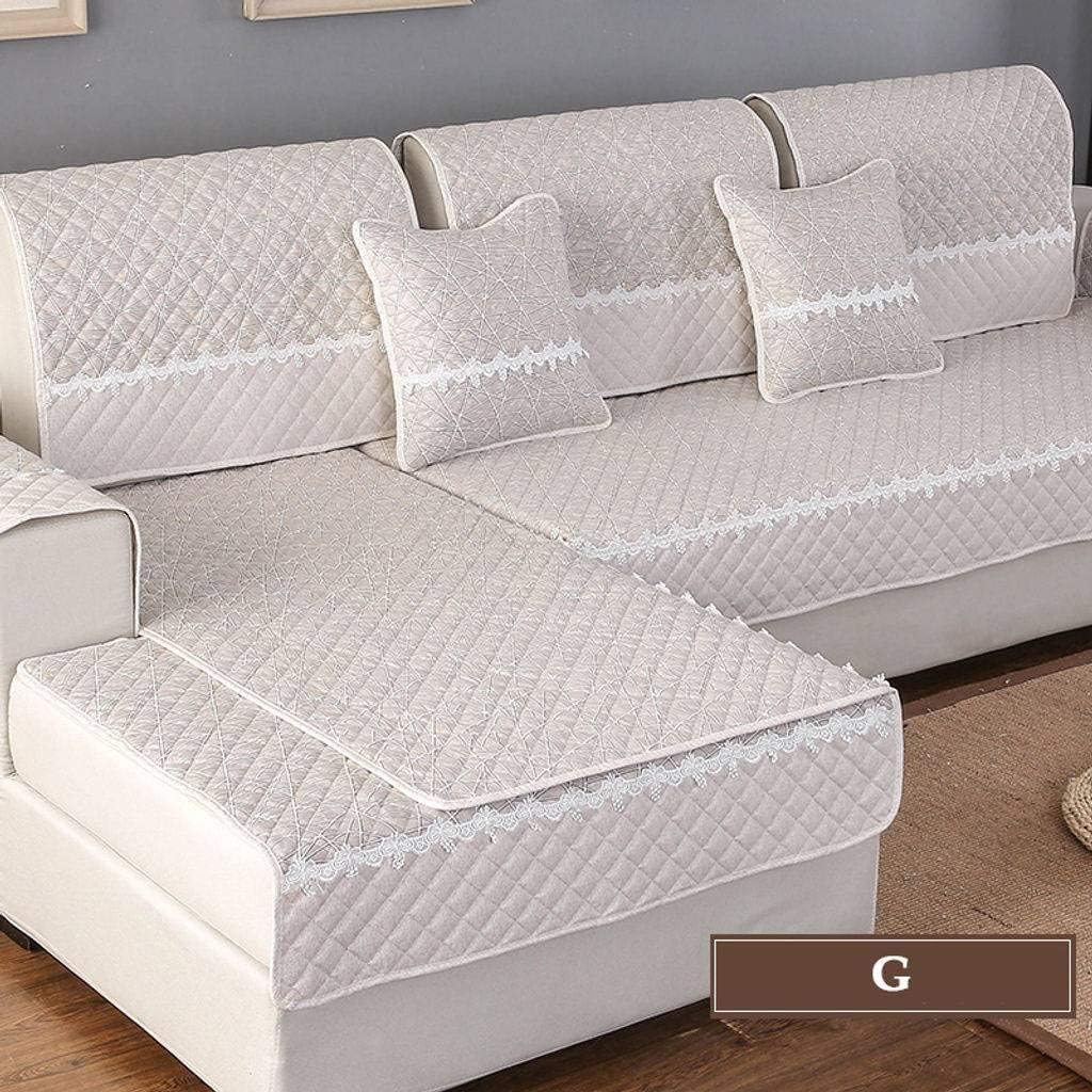 Amazon.de Sofa Schonbezug, Couch Sofabezug für 2 3 Kissen Couch, Baumwoll Leinen Möbelschutz