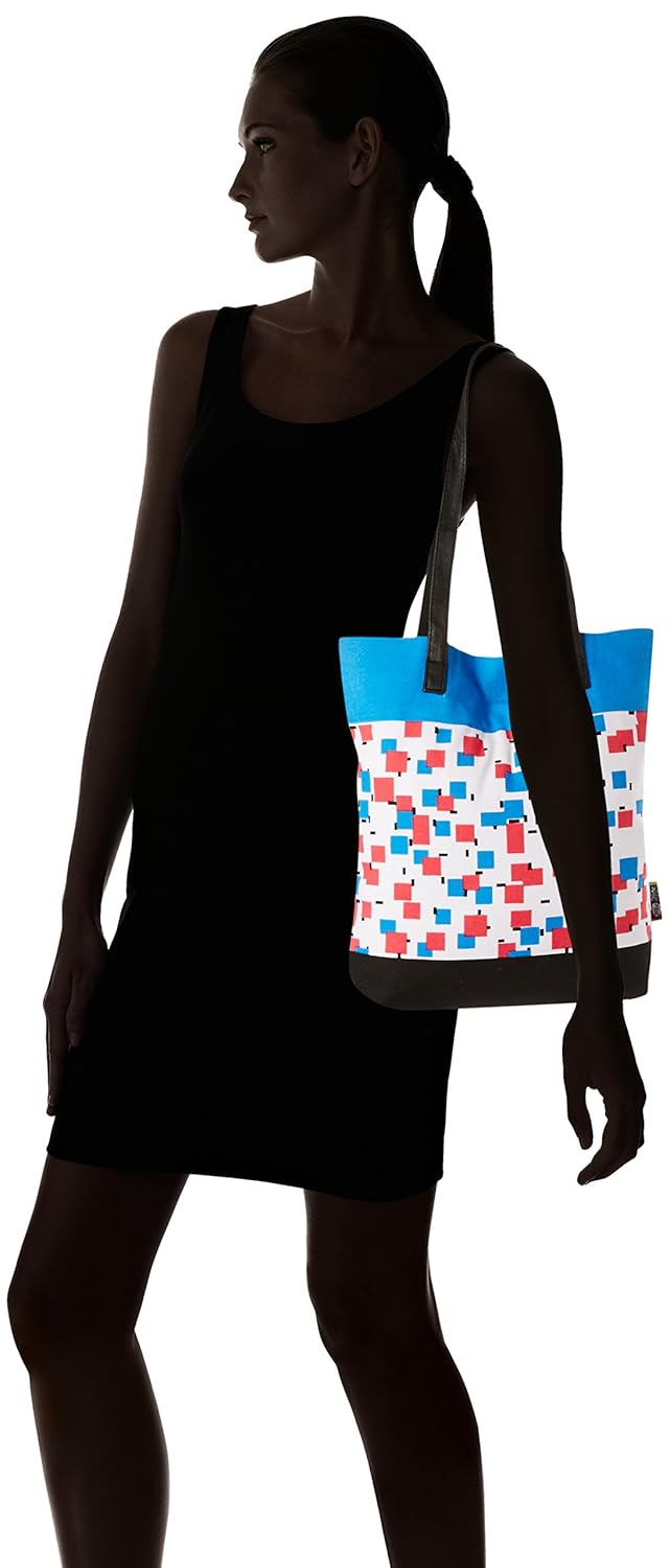 kanvas katha women's tote bag (multicolor) ()