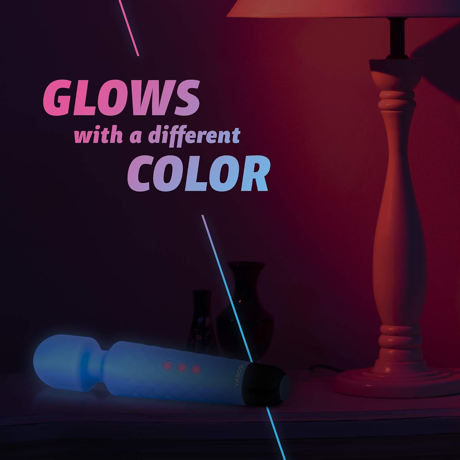 Yarosi Mini Massager- Strongest Cordless Handheld Vibrating Power, Best Rated for Travel Gift, Magic Stress Away - Image 5
