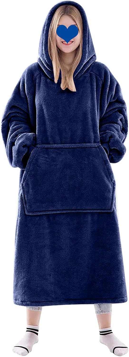 LQH Couverture À Capuche, SweatShirt Surdimensionné, Couverture en