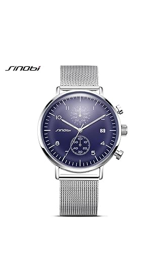 Chronograph Silver Dial Mens Watch - IKC3981