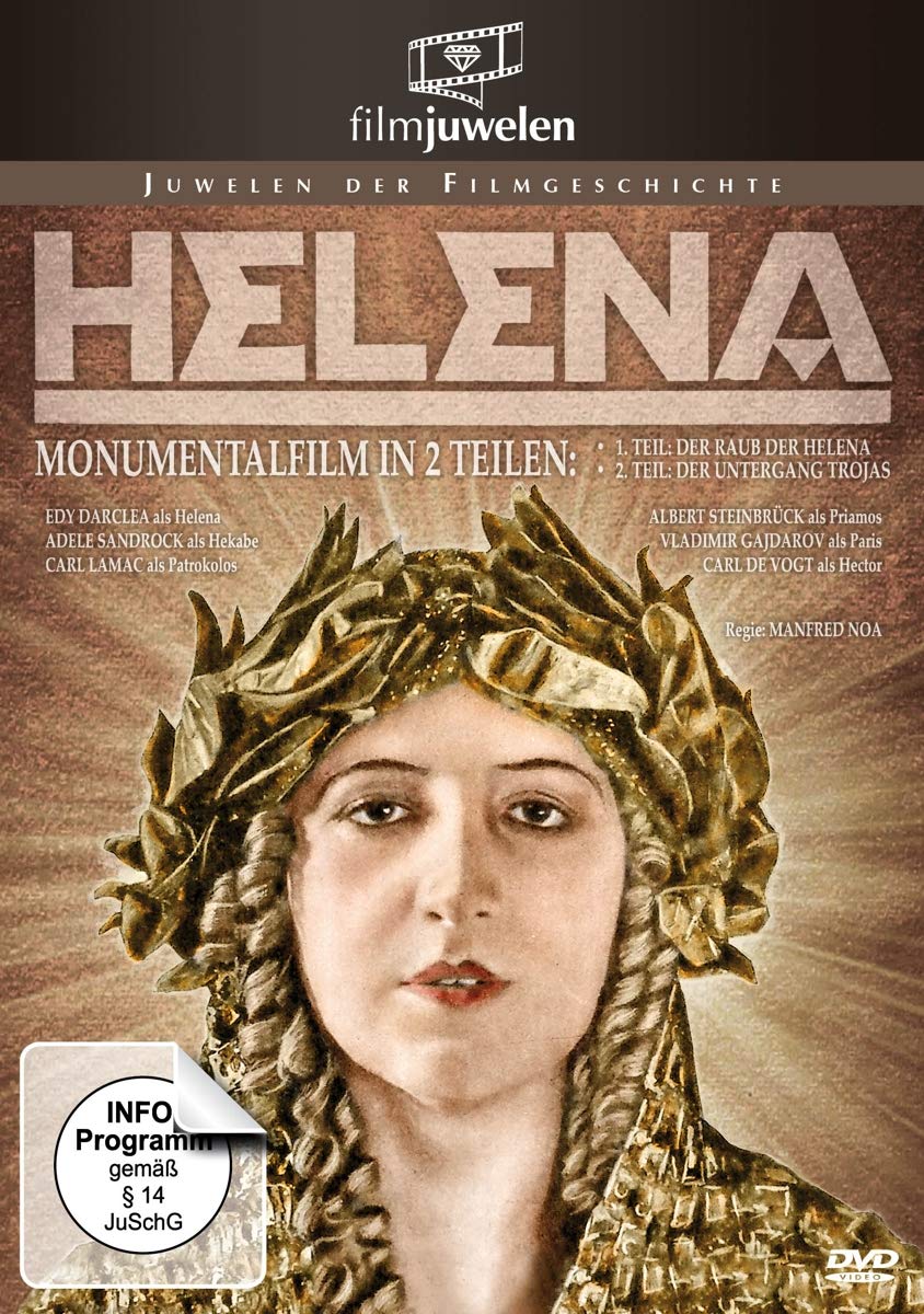 Helena Monumentalfilm In 2 Teilen 1 Teil Der Raub Der Helena 2 Teil Der Untergang Trojas Filmjuwelen Amazon De Edy Darclea Hanna Ralph Adele Sandrock Albert Steinruck Albert Bassermann Carl Lamac