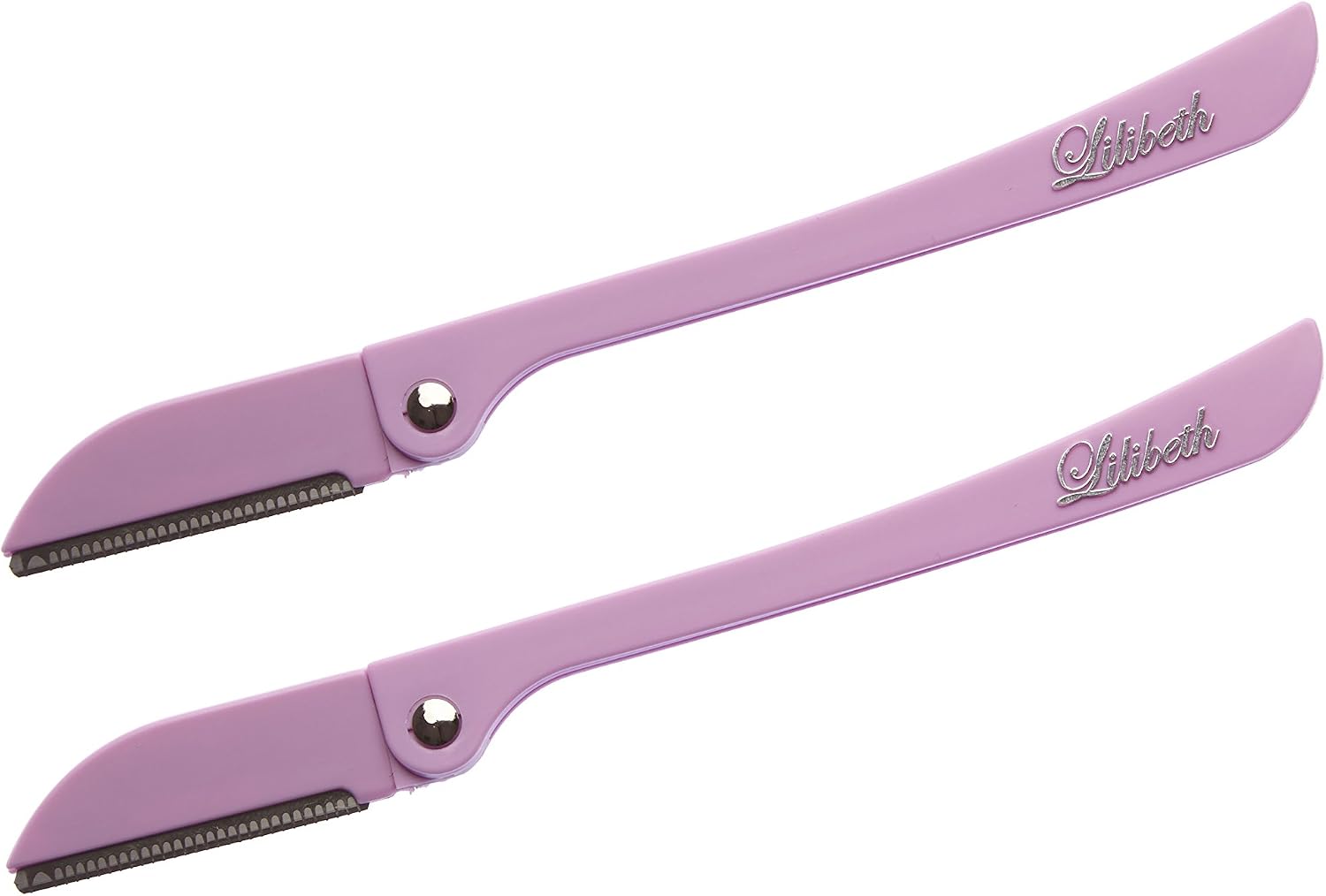 Lilibeth of New York Original Brow Shaper, Foldable Eyebrow Trimmer & Facial Hair Removal Device, Peach Fuzz Remover