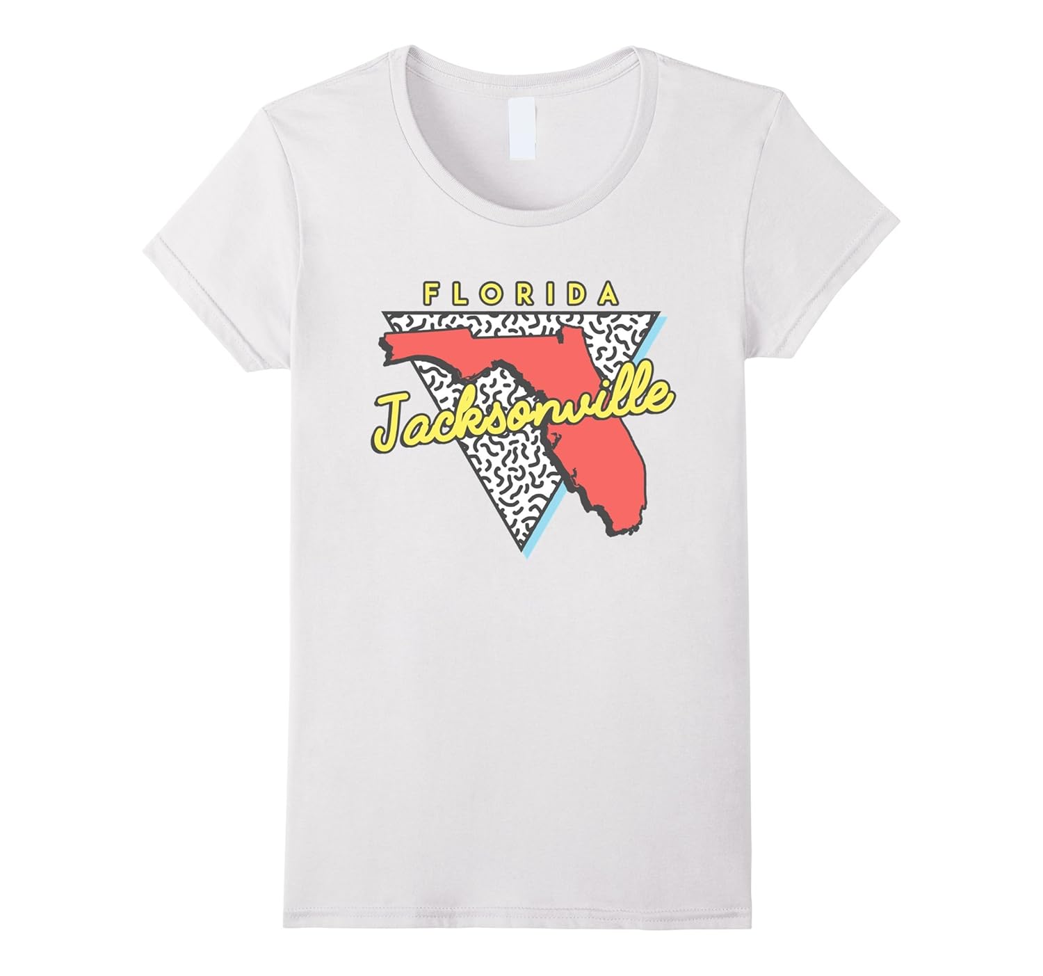 Jacksonville Florida T Shirt 80s Design Souvenirs