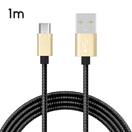 TheSmartGuard - Micro USB Kabel/Ladekabel [2.1 A] Nylon Mantel kompatibel mit Samsung, Sony, HTC, Nokia, Google, Huawei, XIAO