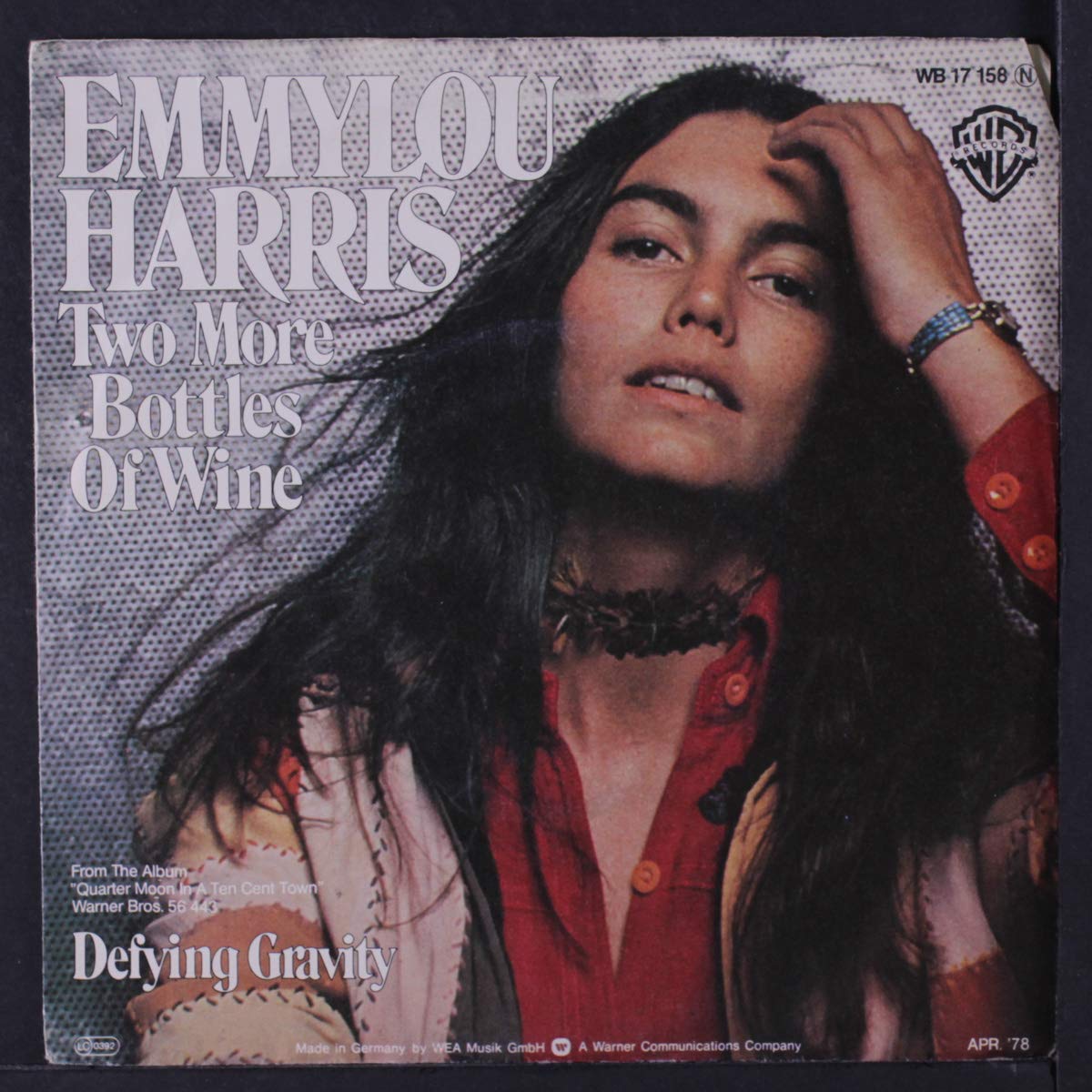 EMMYLOU HARRIS two more bottles of wine / defying... Music