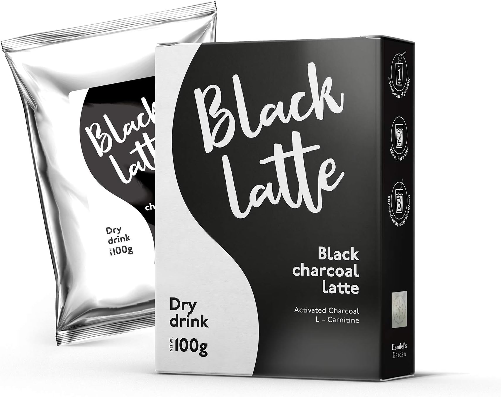 Black Latte – Slimming coffee – by Hendel's Garden.