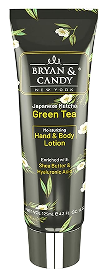 Bryan & Candy New York Green Tea Hand and Body Lotion with Shea and Aloe Vera for Smooth, Hydrated Skin (125ml)